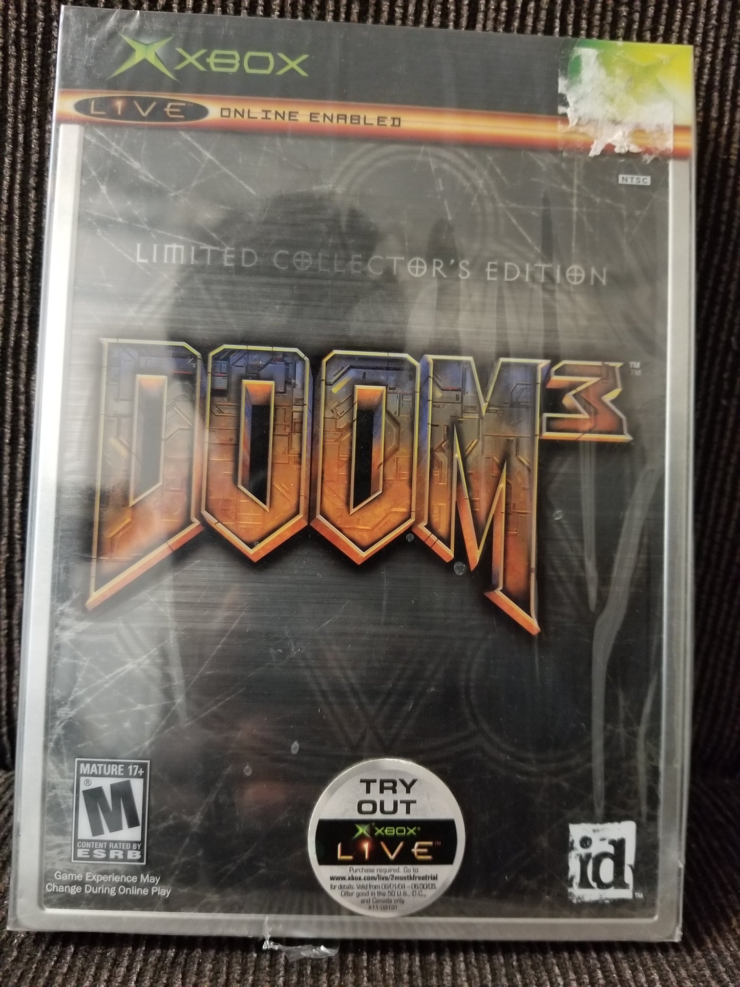 Doom 3 limited collectors edition CIB