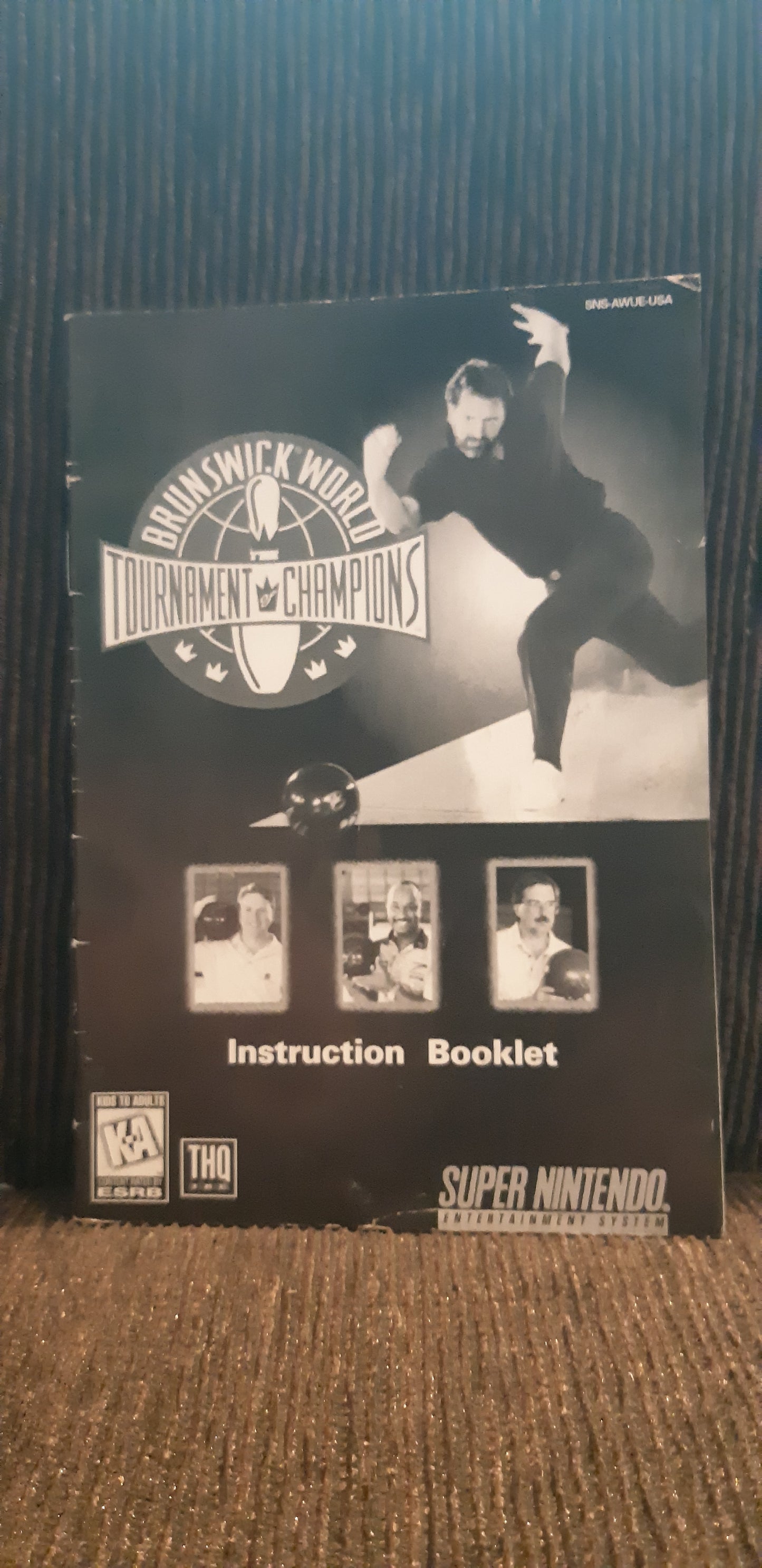 Brunswick World Tournament Of Champions snes manual