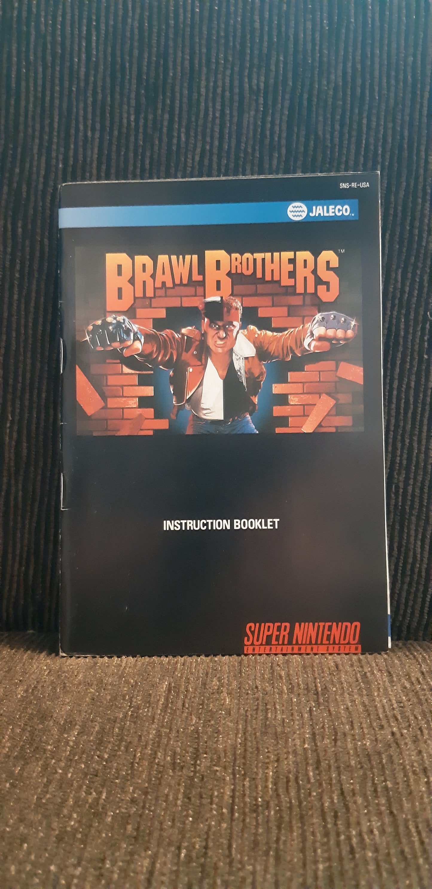 brawl brothers snes manual
