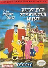 Addams Family Pugsley's Scavenger Hunt nes manual