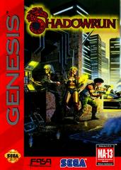 Shadowrun *sun faded cover* *damaged manual* Cart clean CIB