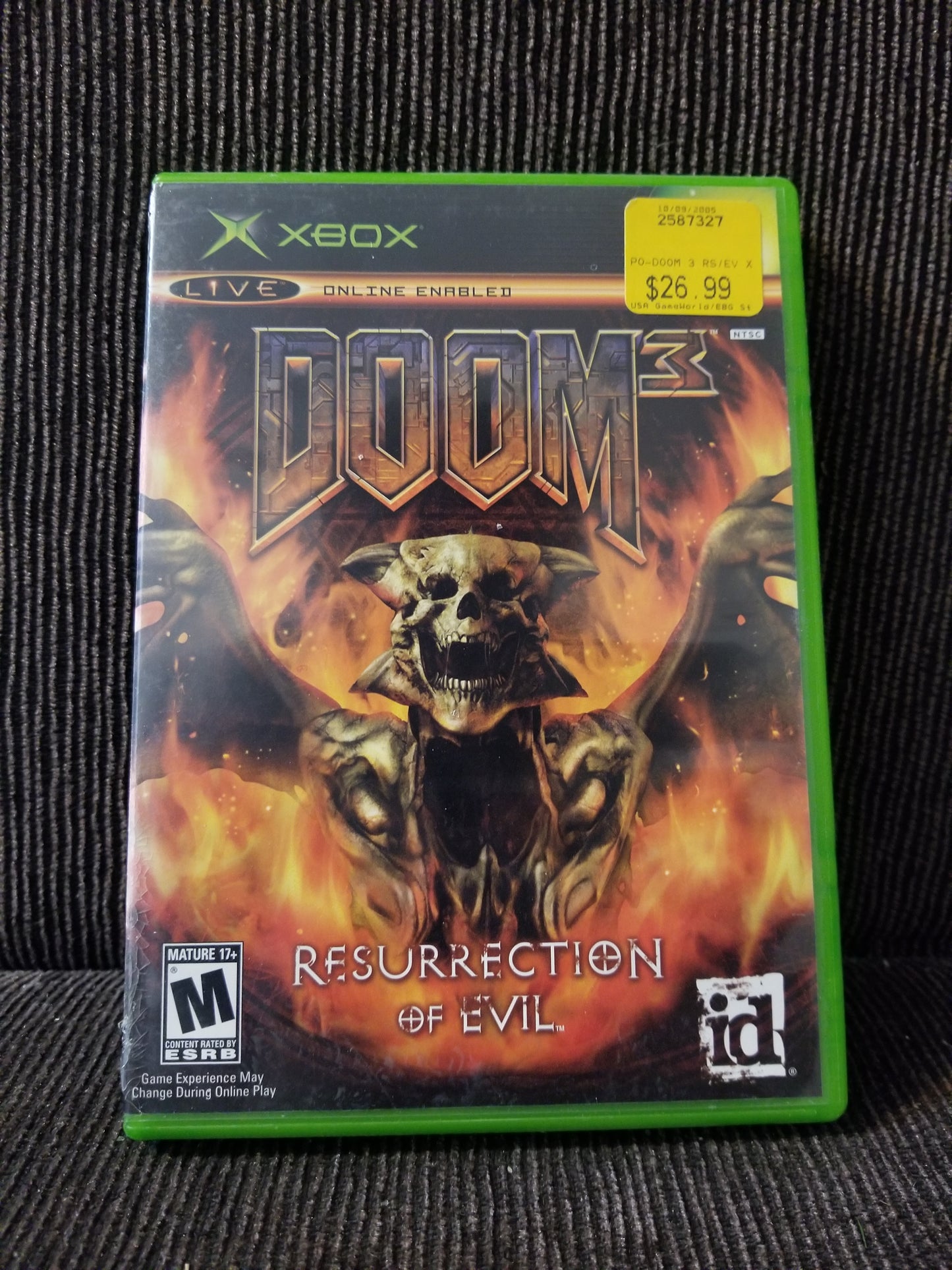 doom 3 resurrection of evil CIB