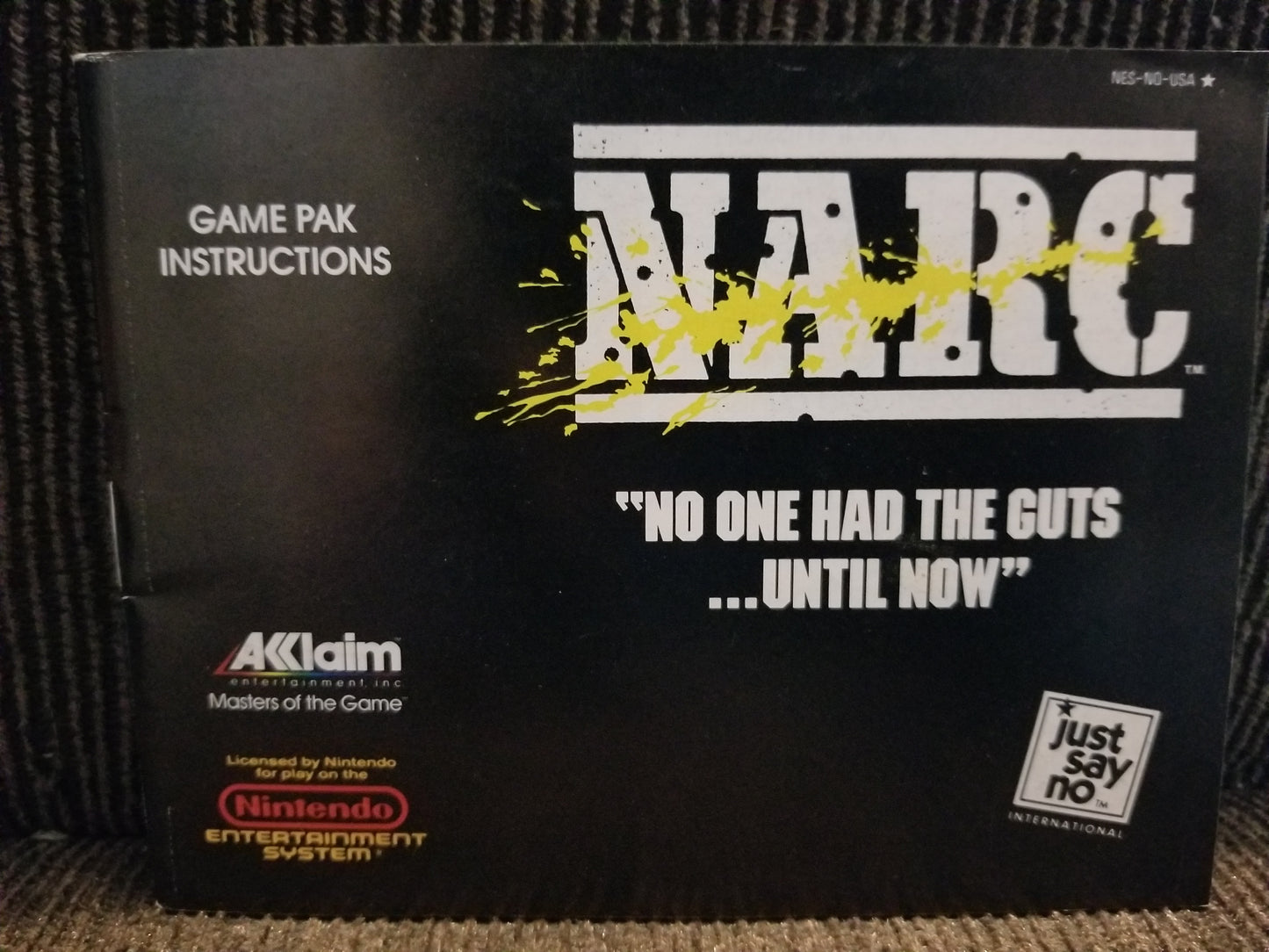 narc manual