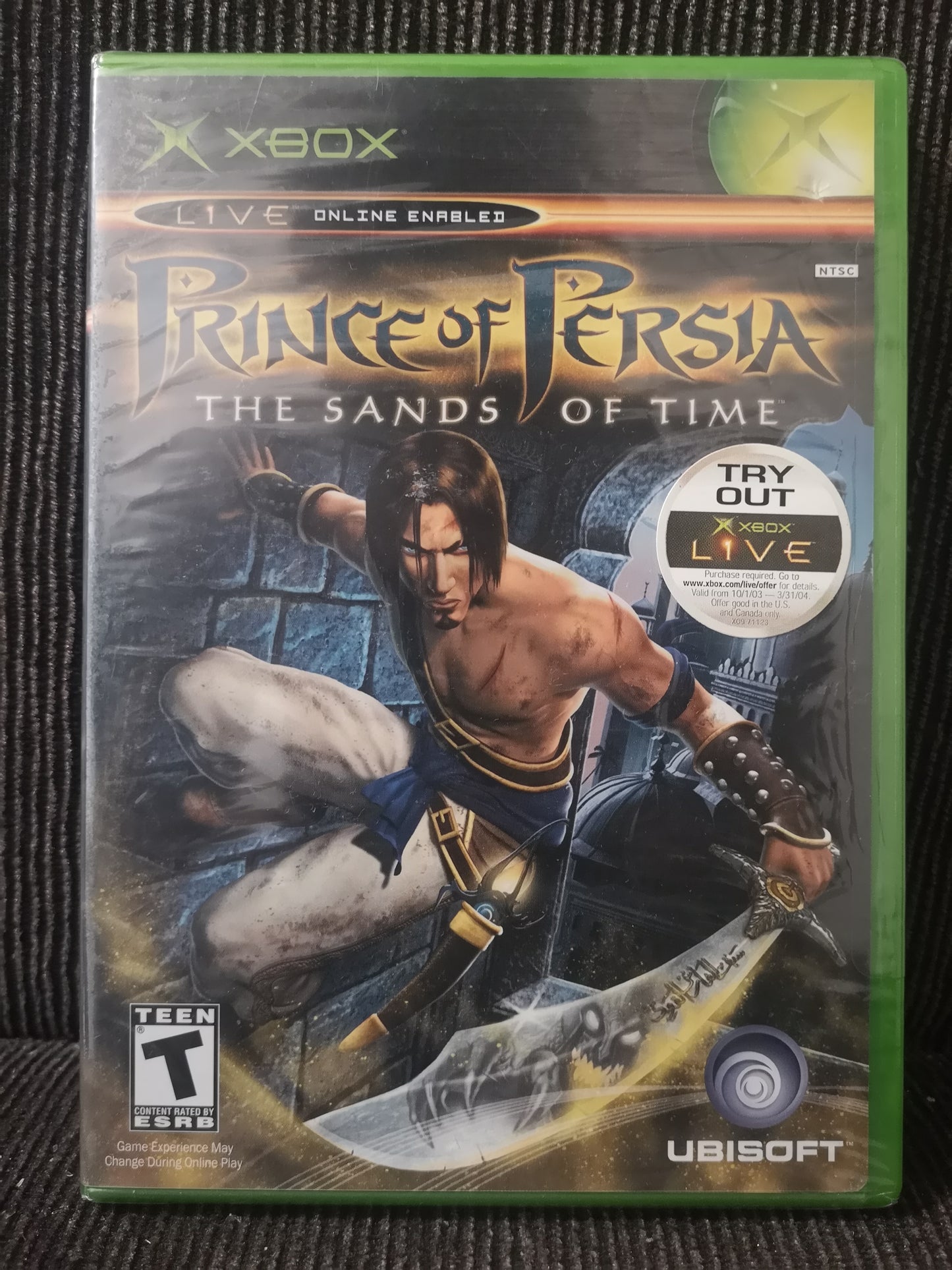 prince of persia the sands of time NEW SEALED