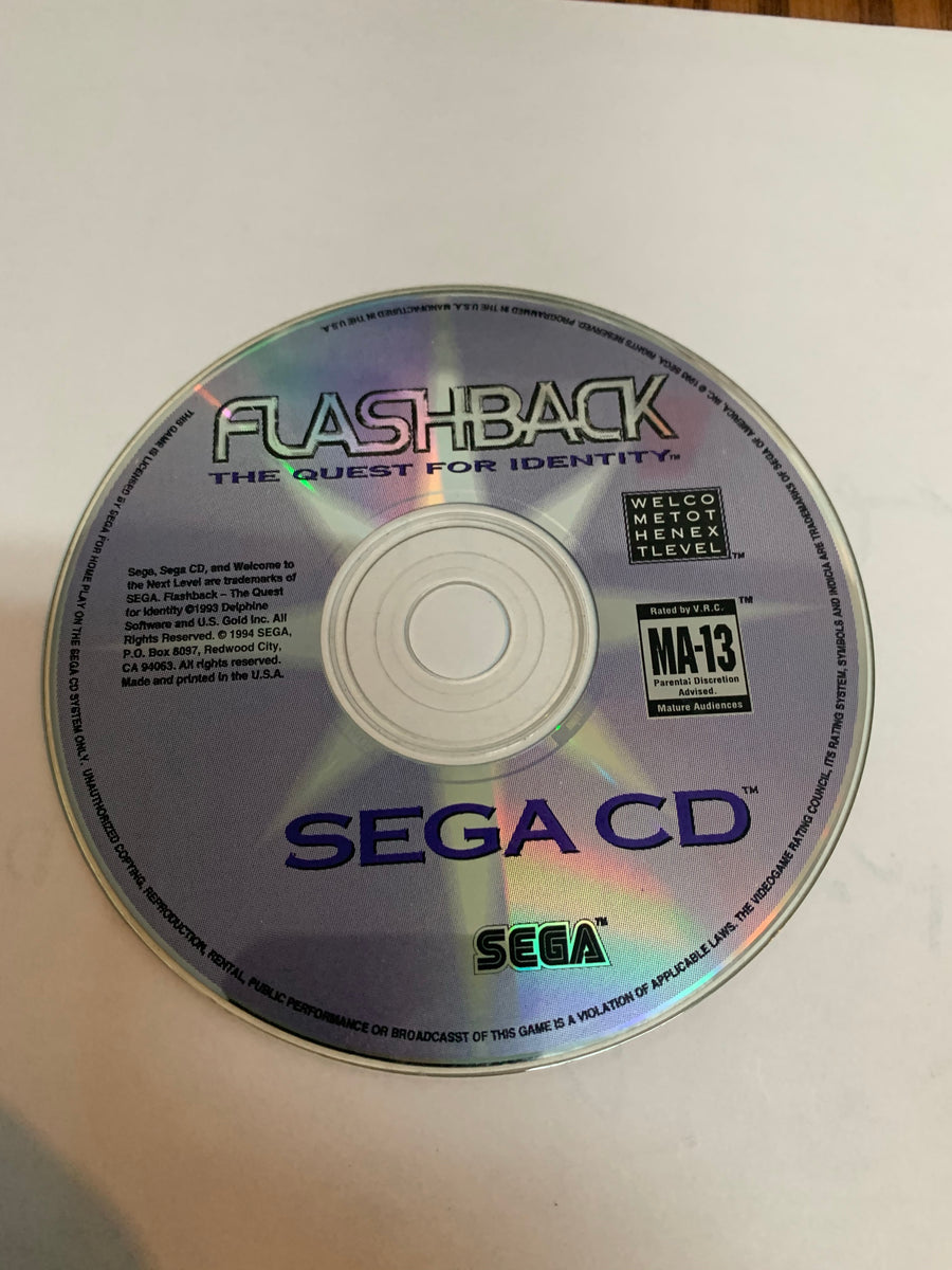 flashback disc only sega cd