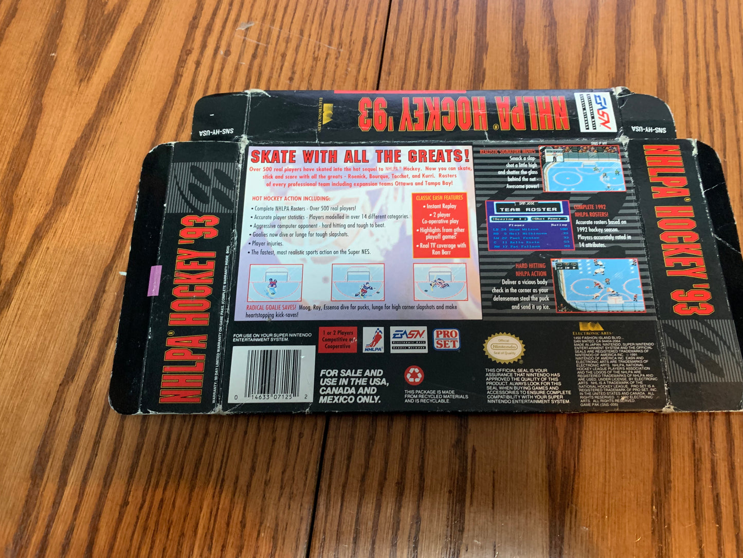 NHLPA hockey 93