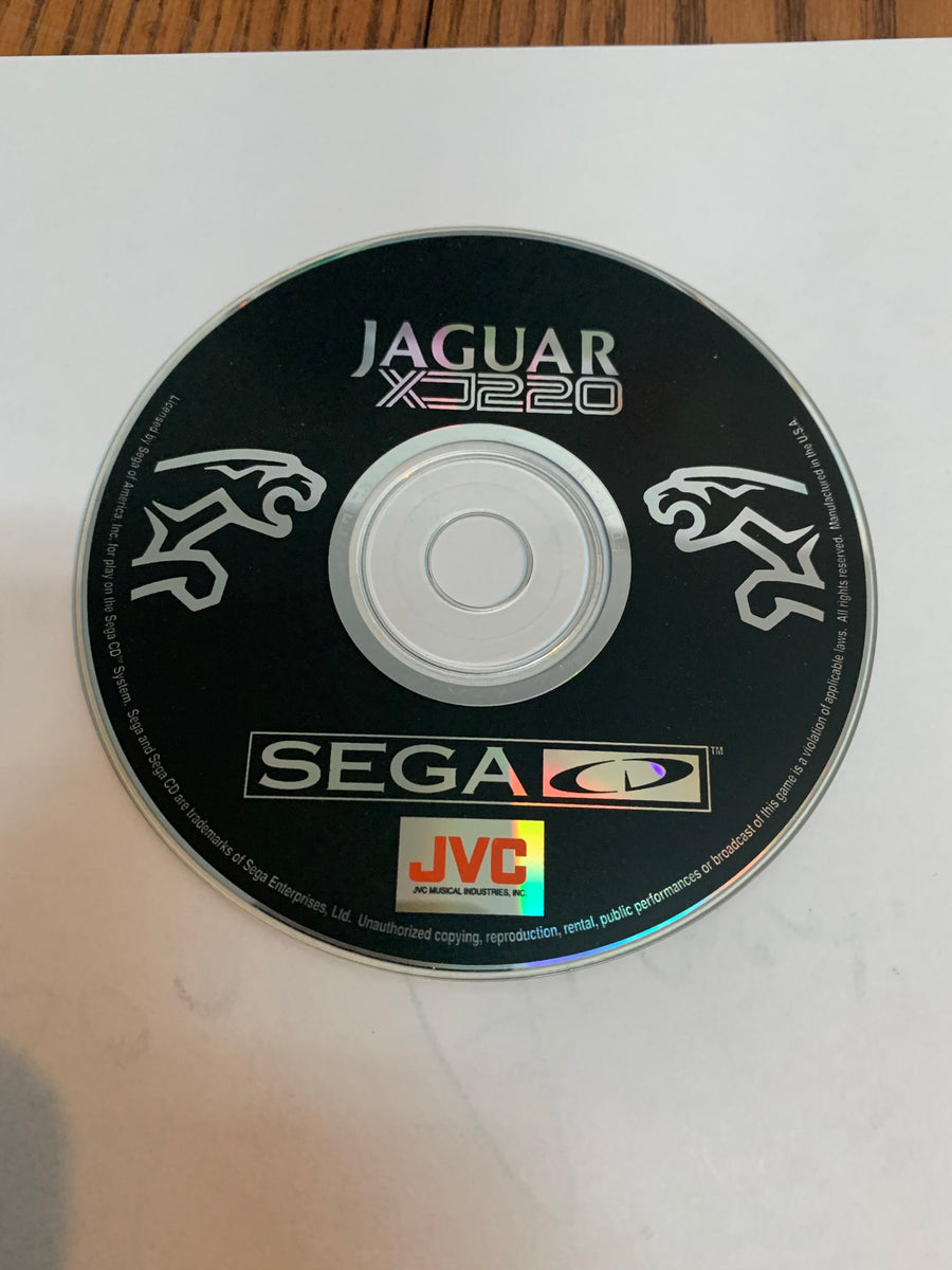 jaguar xj220 disc only sega cd