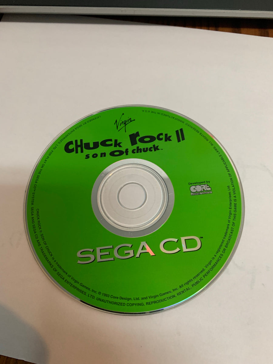 chuck rock 2 son of chuck disc only sega cd