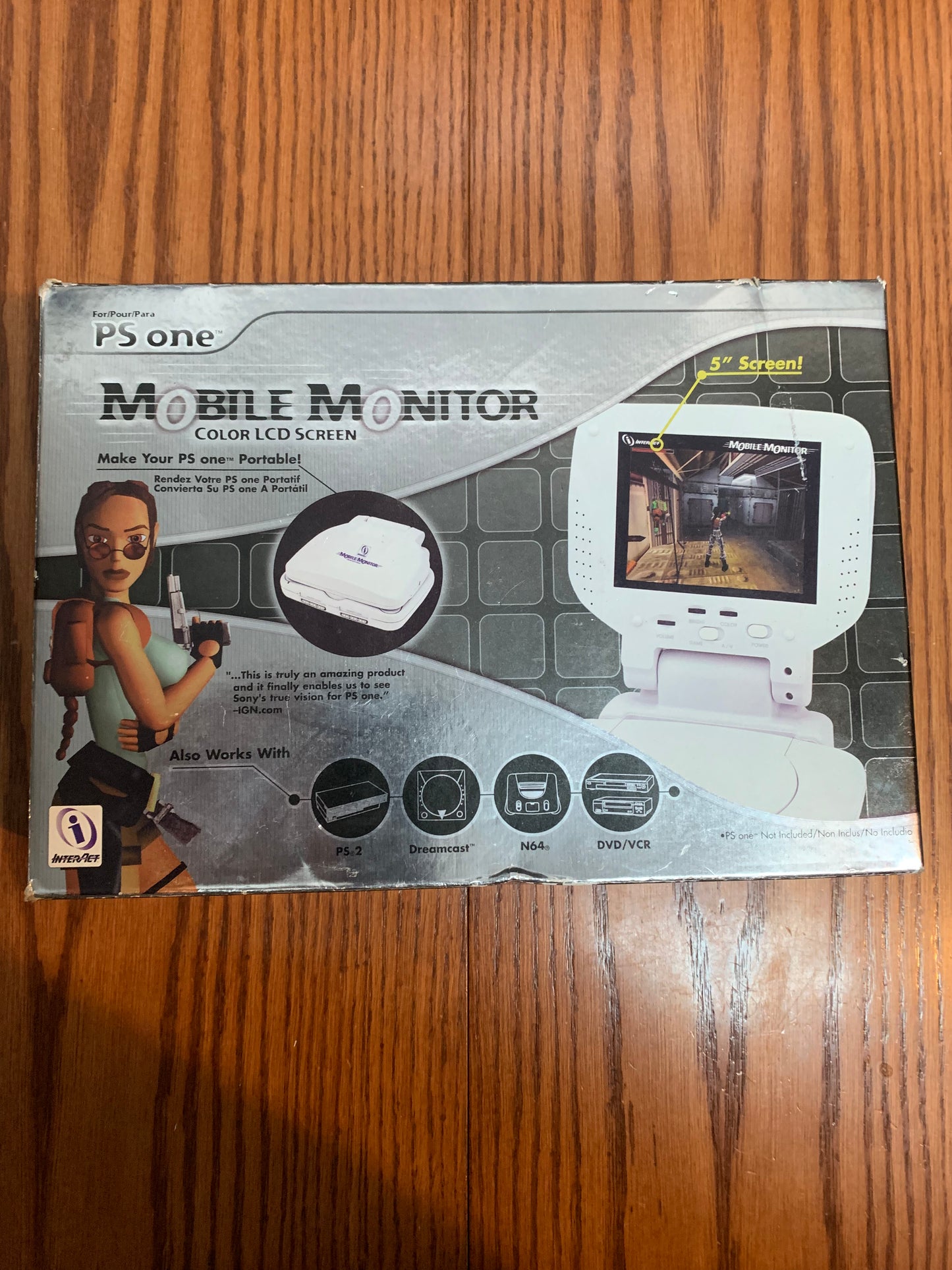 PS1 Mobile Monitor Screen