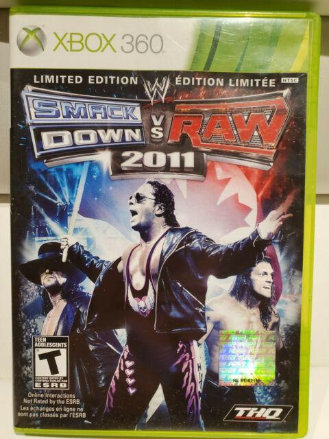 smackdown vs raw 2011 Limited edition CIB