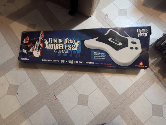 Guitar hero wireless guitar CIB