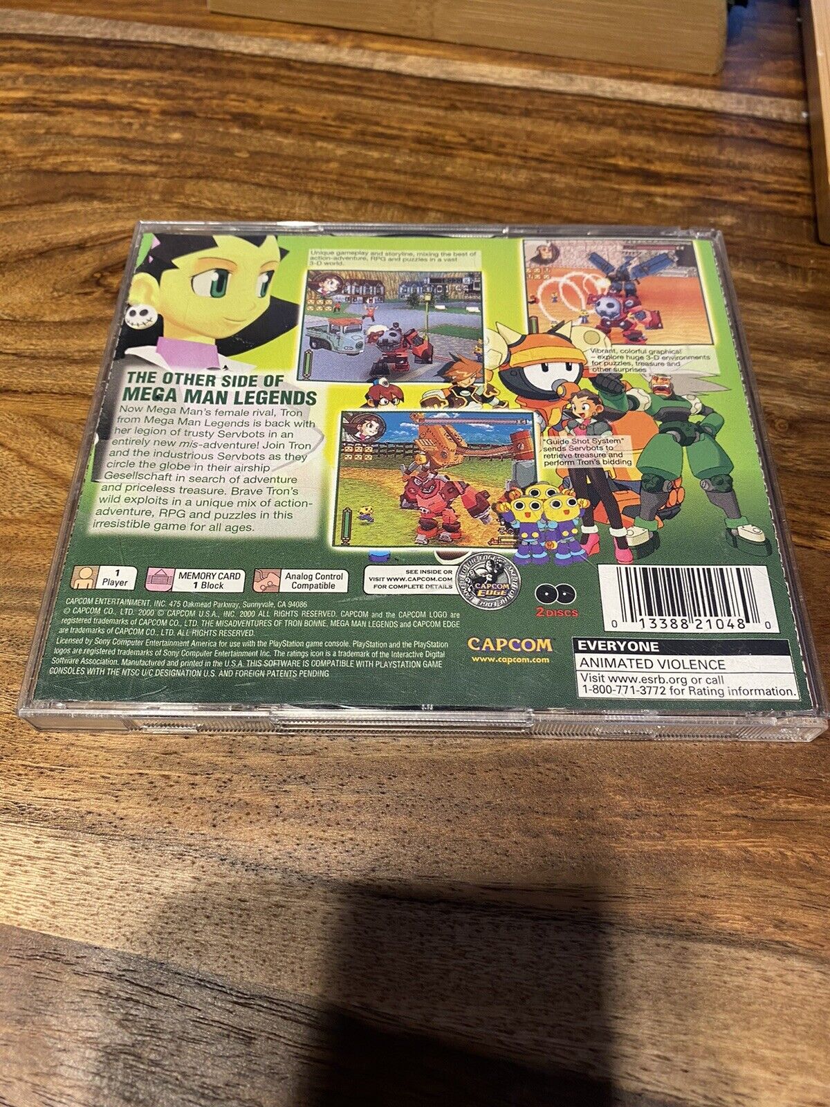 The Misadventures of Tron Bonne Playstation 1 Ps1 No Manual Case Game / Demo