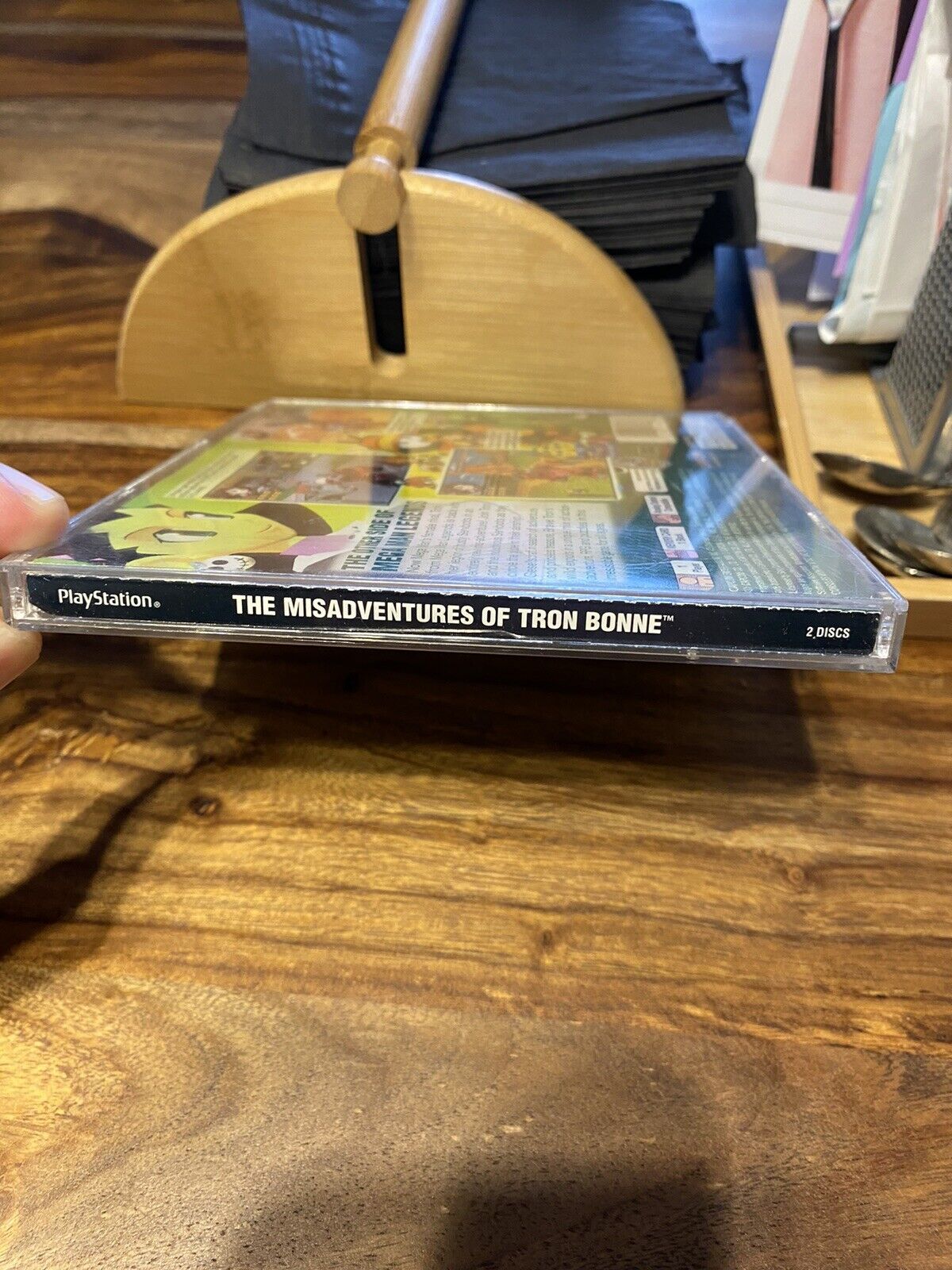 The Misadventures of Tron Bonne Playstation 1 Ps1 No Manual Case Game / Demo