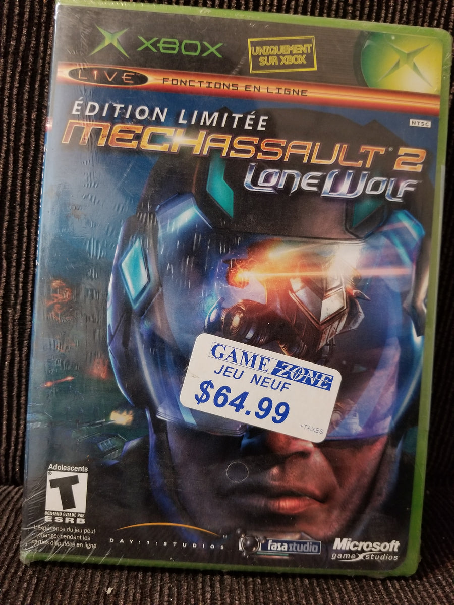 mechassault 2 limited edition NEW SEALED