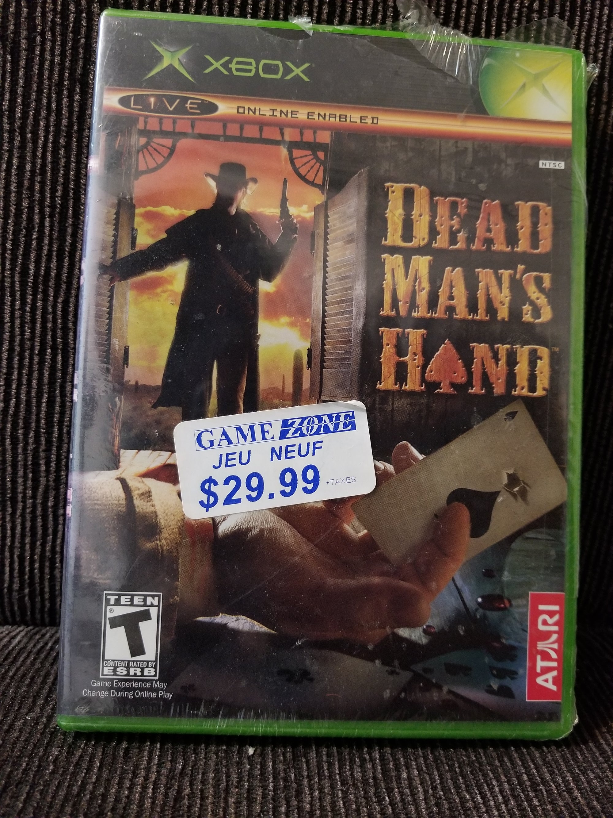 Dead man's hand NEW SEALED ( tear in seal)