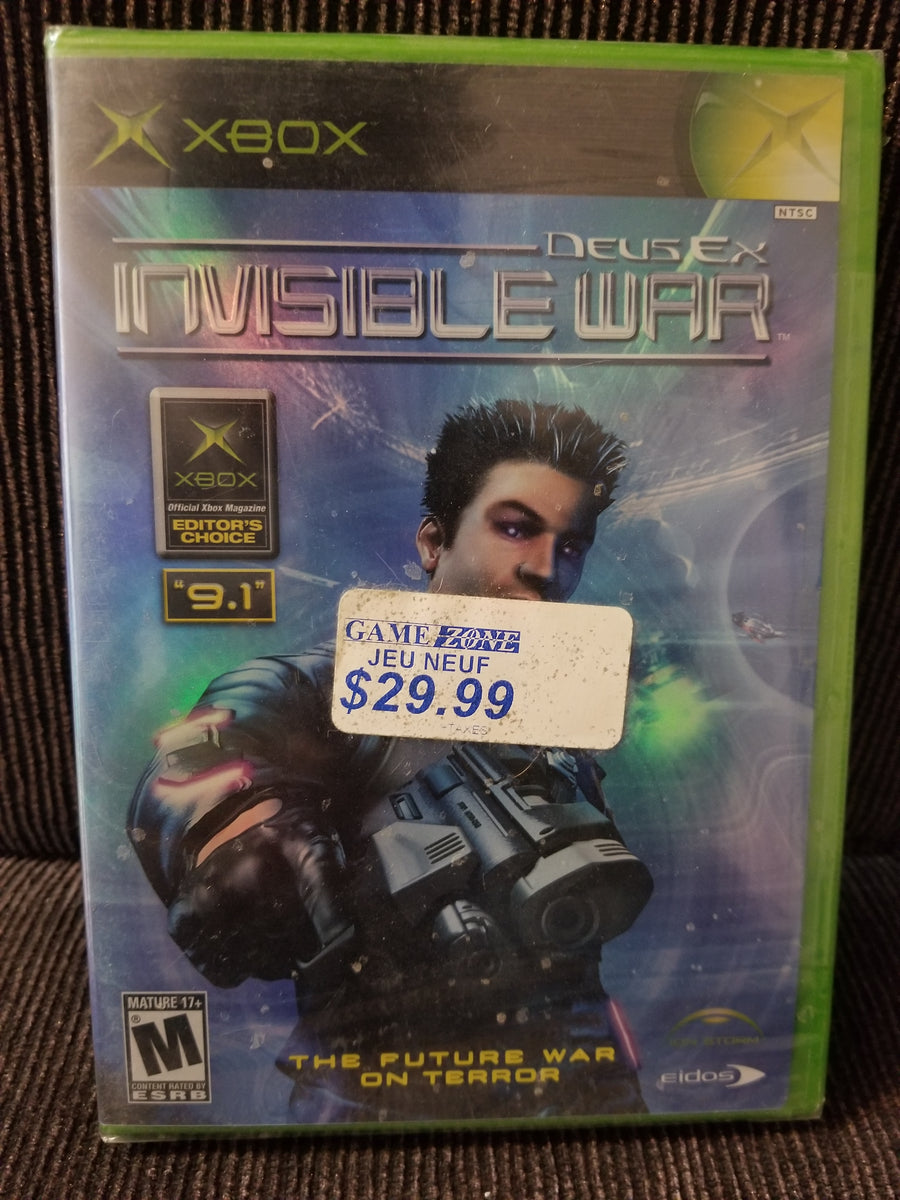 deus ex invisible war NEW SEALED