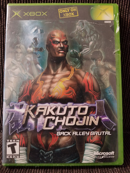 kakuto chojin back alley brutal NEW SEALED slight tears