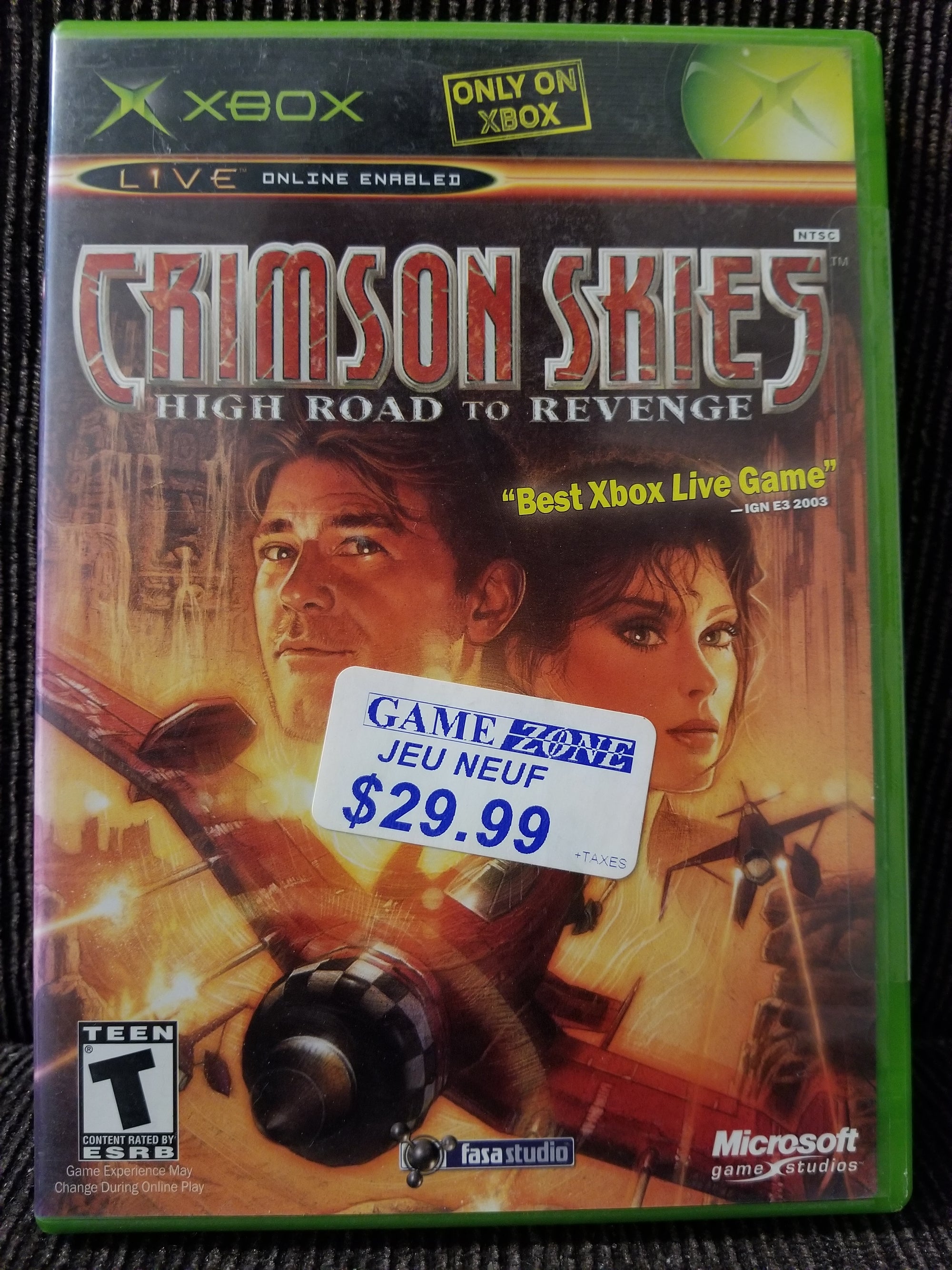 crimson skies NEW SEALED