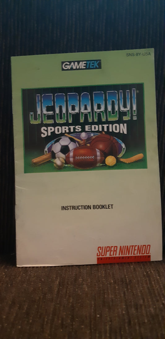 jeopardy sports edition snes manual