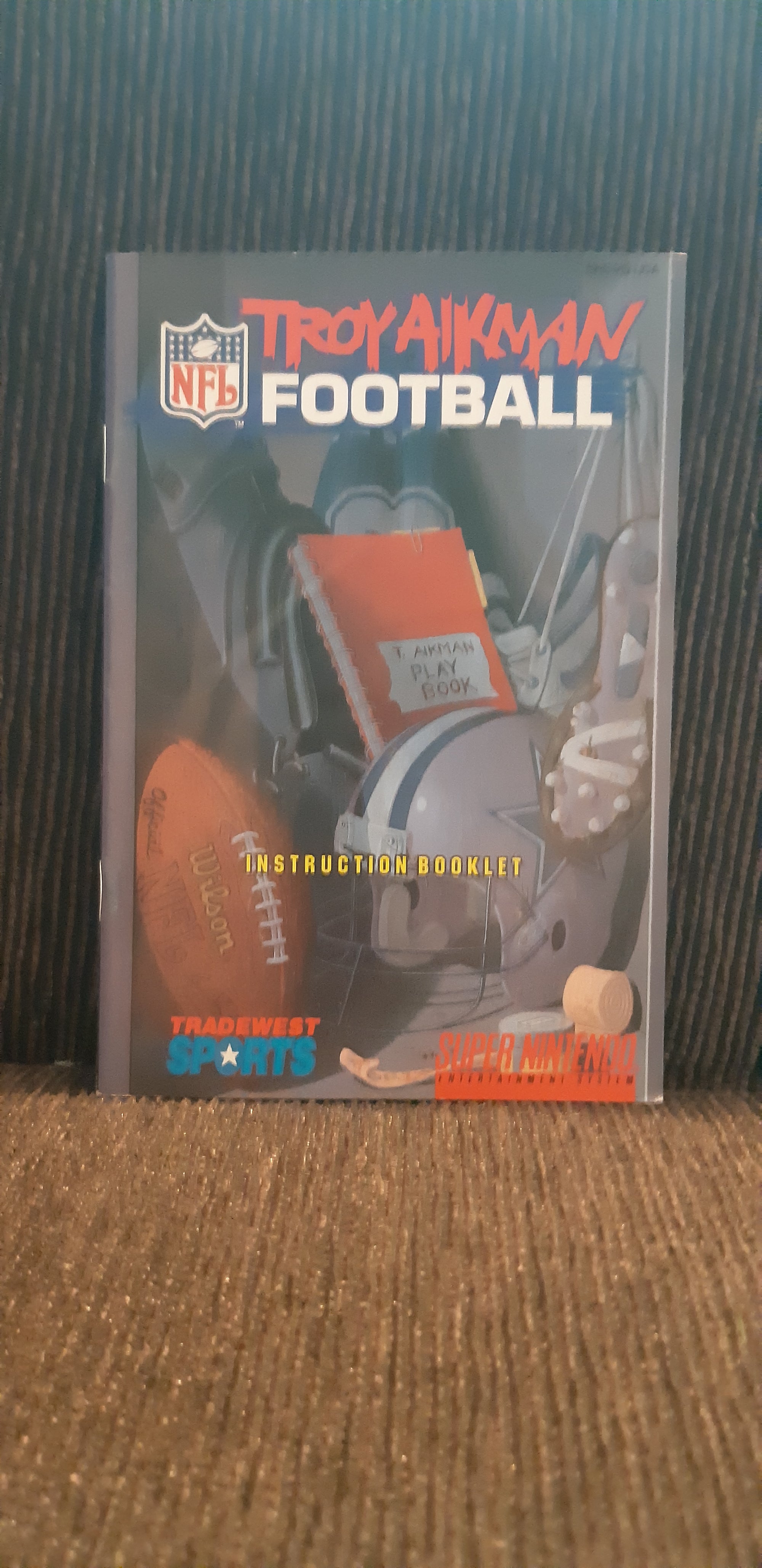 Troy Aikman Football snes manual
