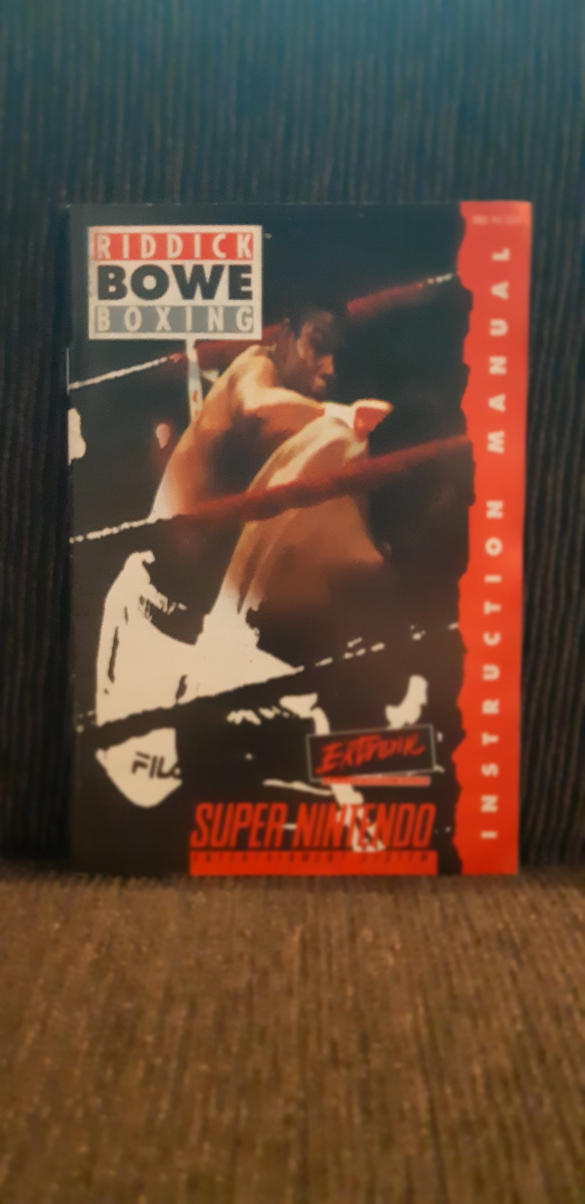 riddick bowe boxing snes manual