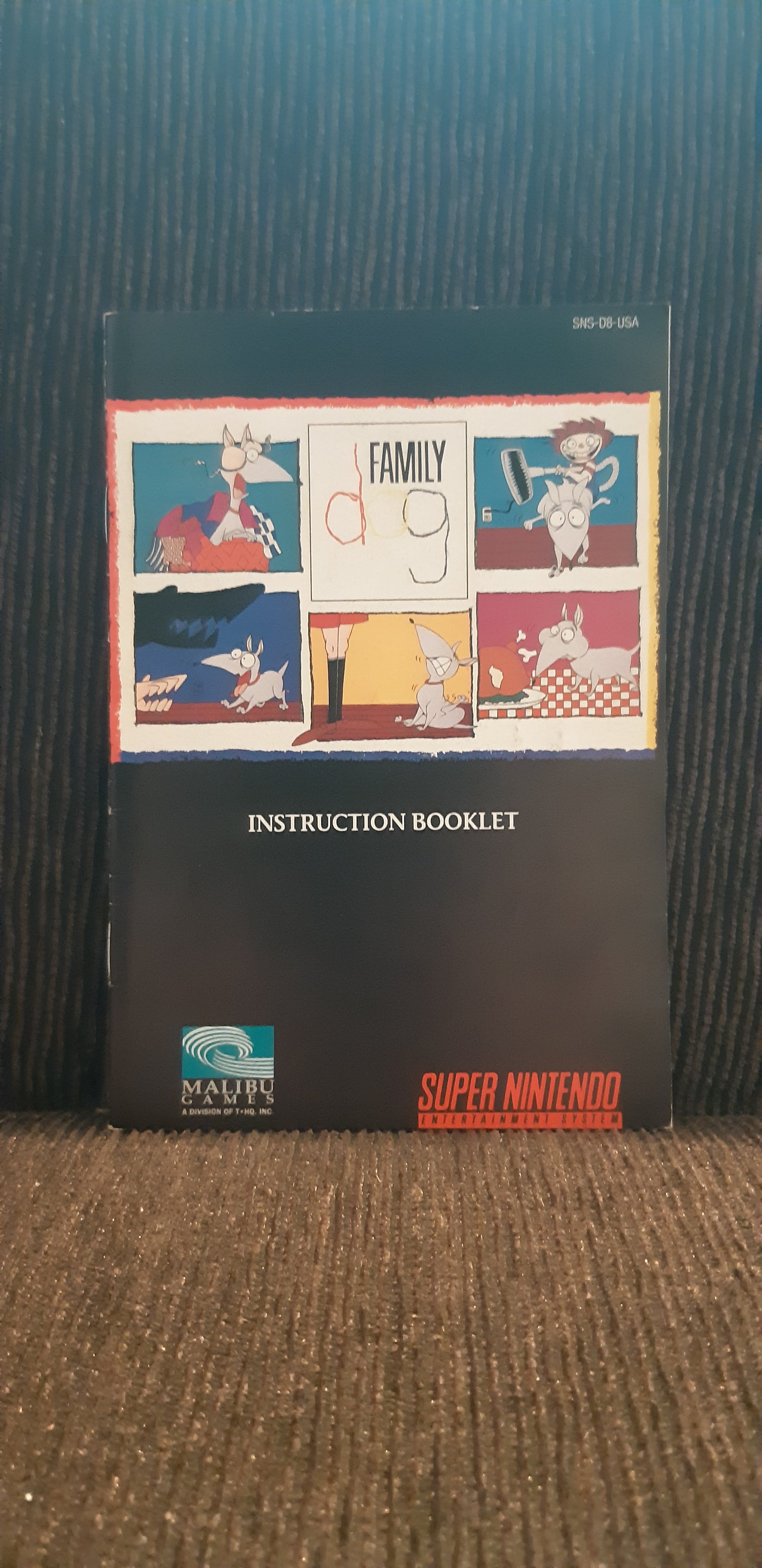 family dog snes manual