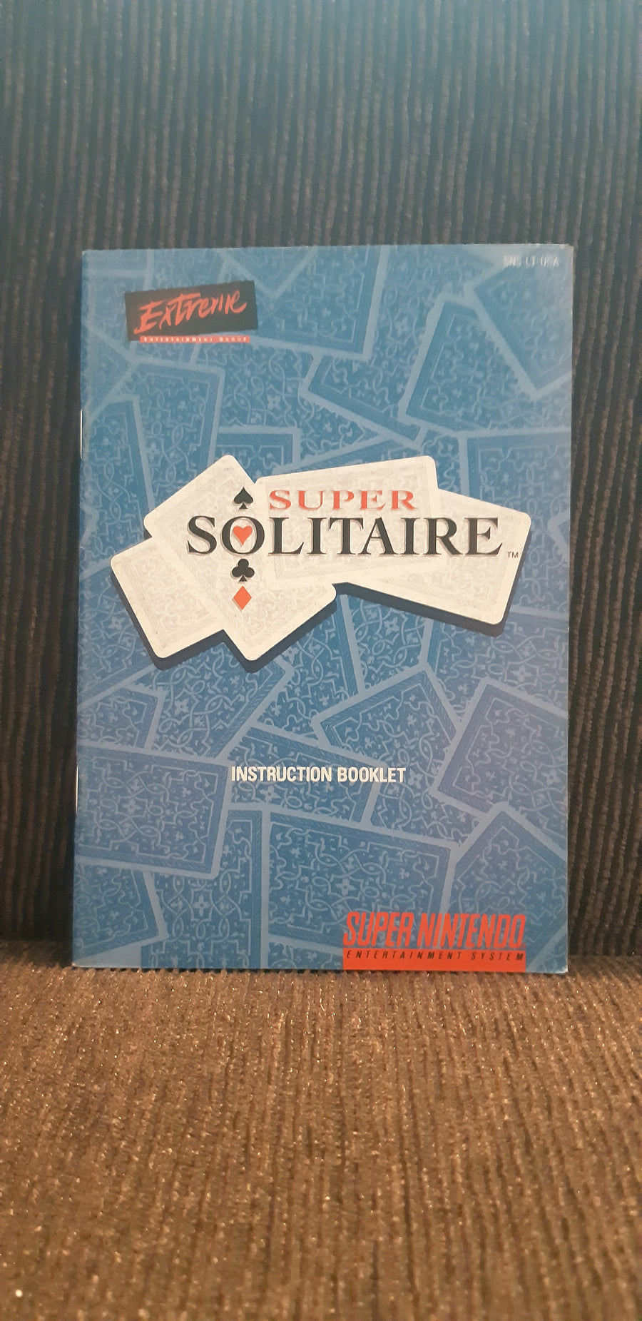 super solitaire snes manual