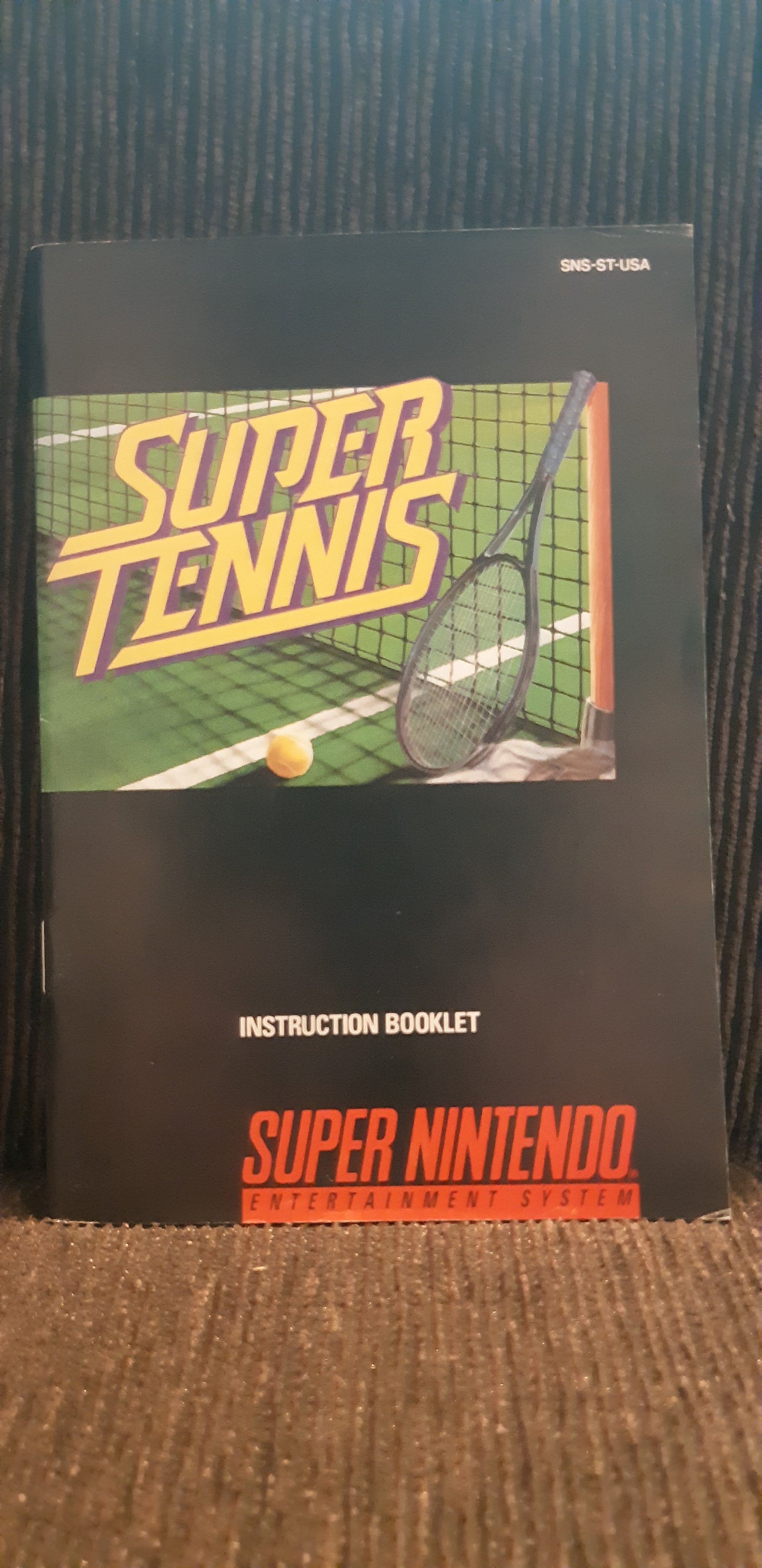 super tennis snes manual