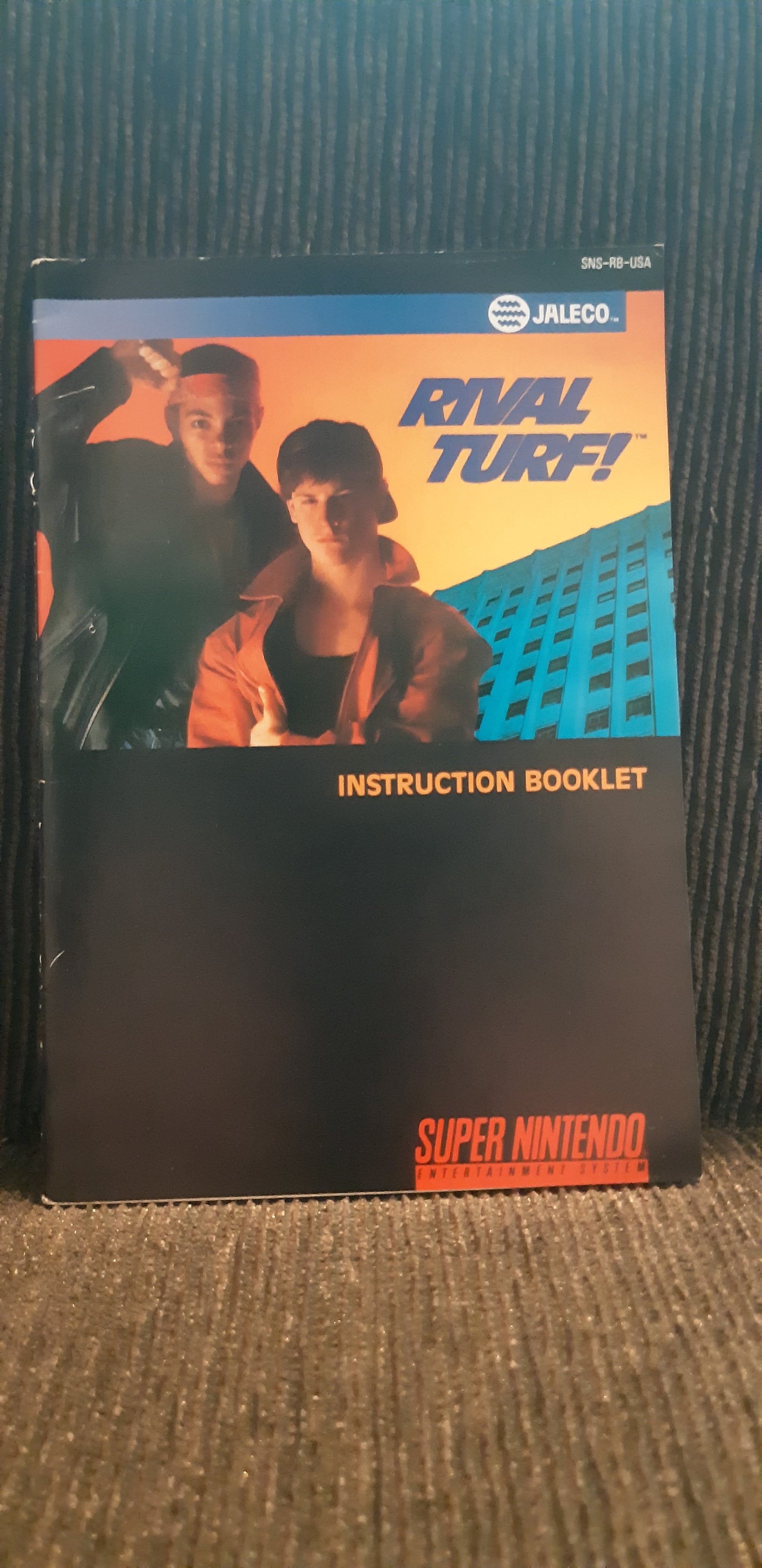 rival turf snes manual