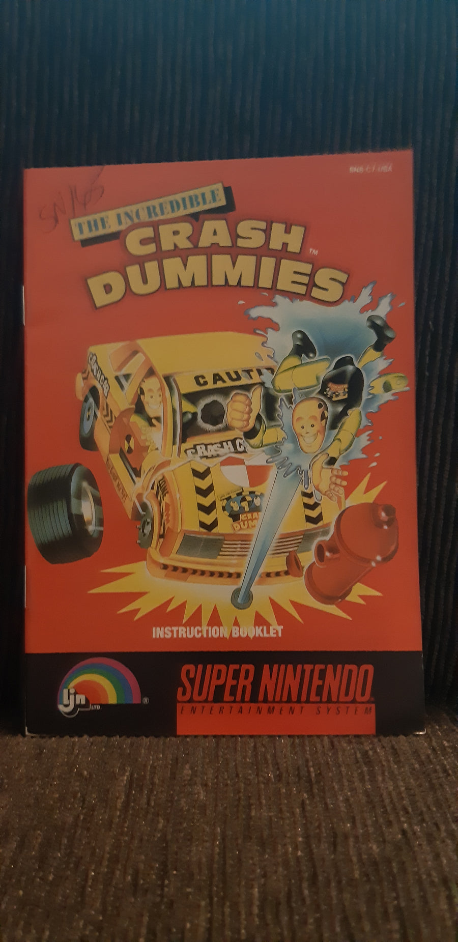 the incredible crash dummies snes manual