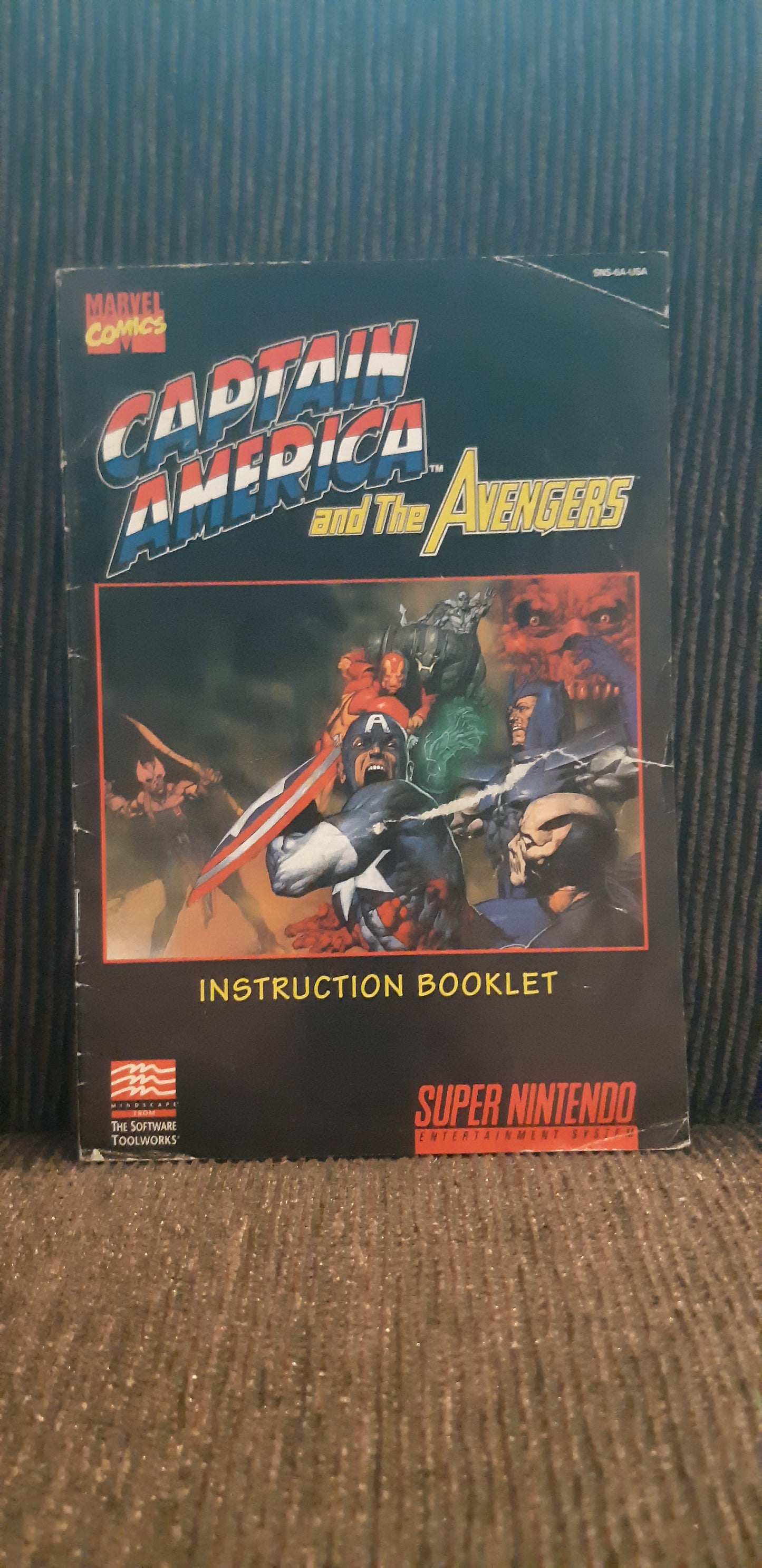captain america and the avengers snes manual