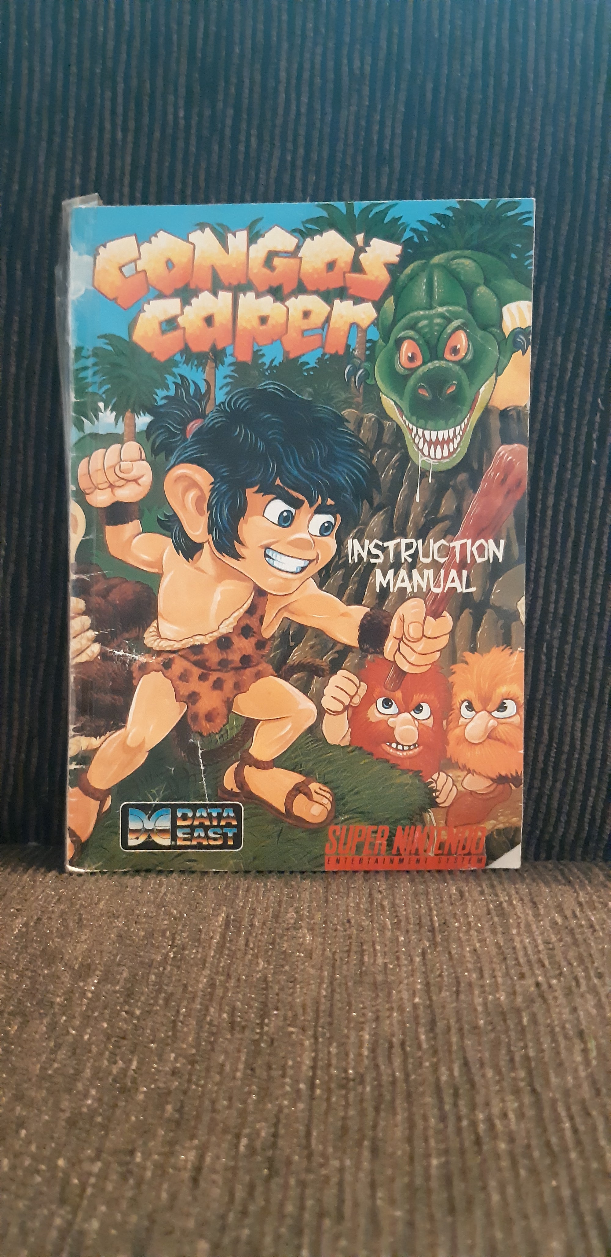 congo's caper snes manual