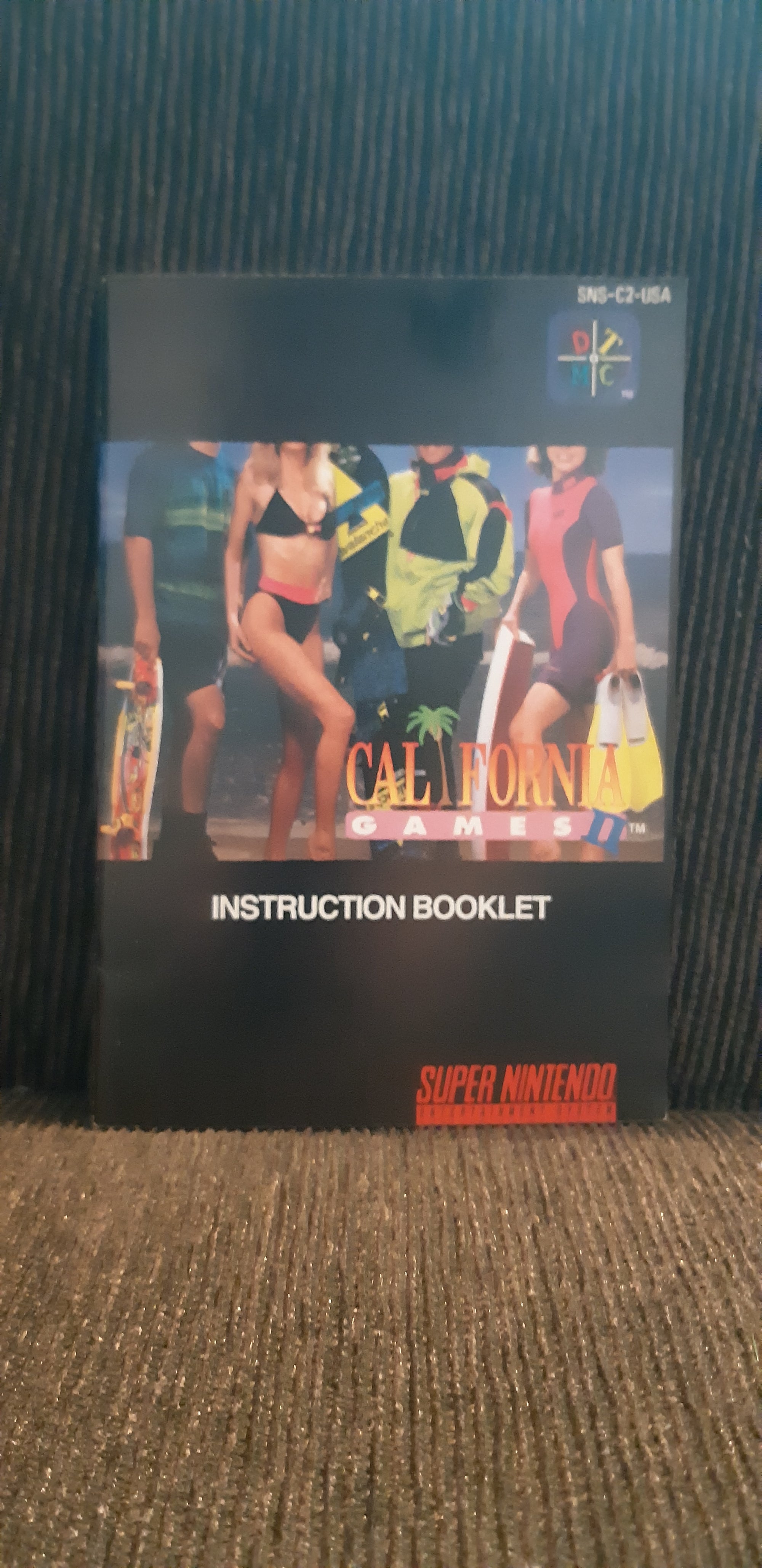california games 2 snes manual