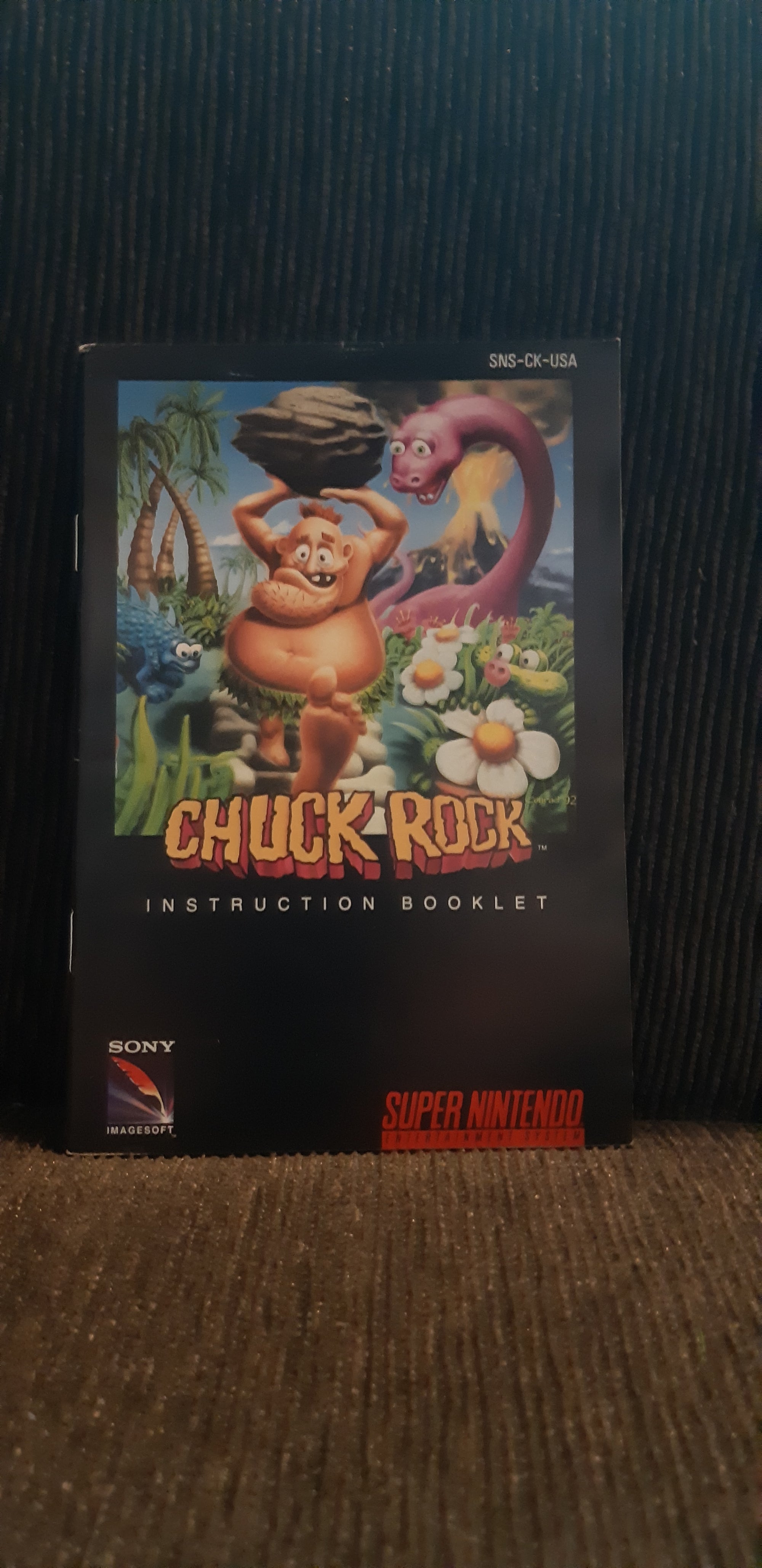 chuck rock snes manual