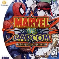 marvel vs capcom back cover only ( just needs manual and game)