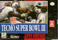 tecmo super bowl 3 manual