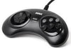 Official 6 button controller sega genesis CIB
