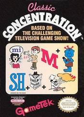 Classic concentration (nes manual)