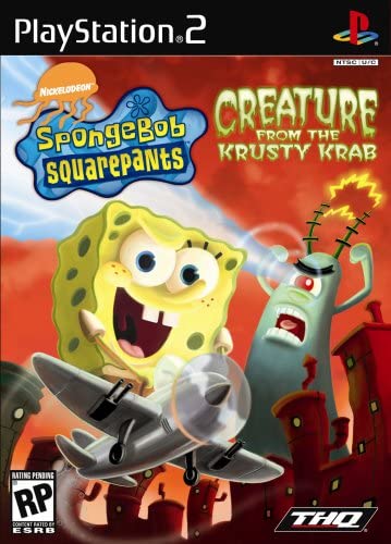 spongebob squarepants creature from the krusty krab BRAND NEW (slight tear)