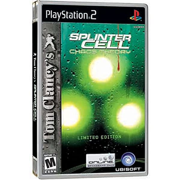 splinter cell chaos theory collectors edition BRAND NEW *slight tear*