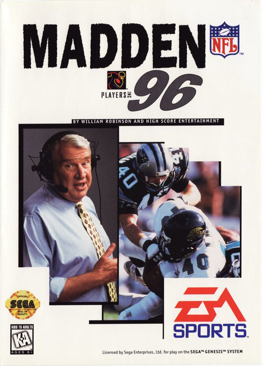 madden nfl 96 C