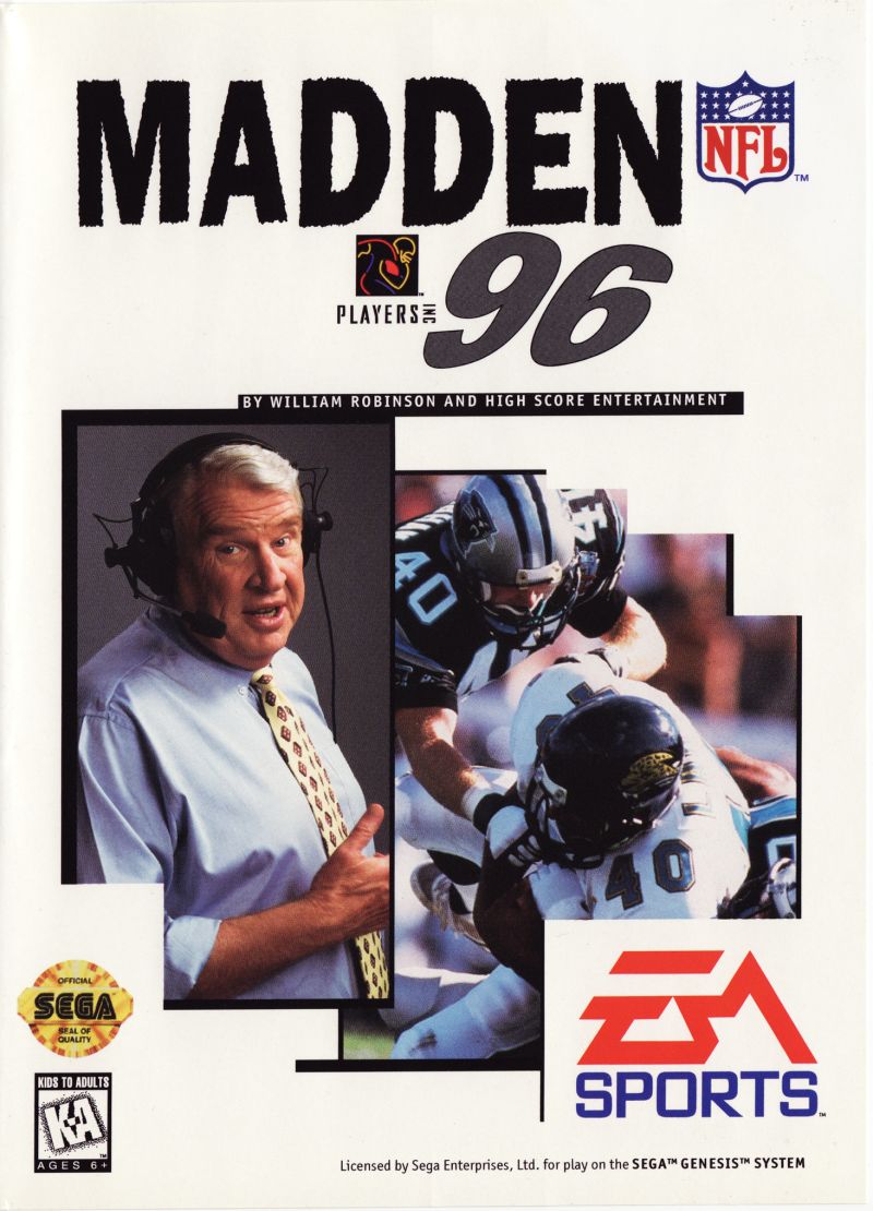 madden nfl 96 C