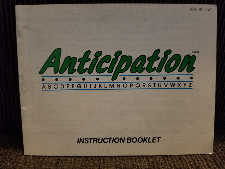 anticipation