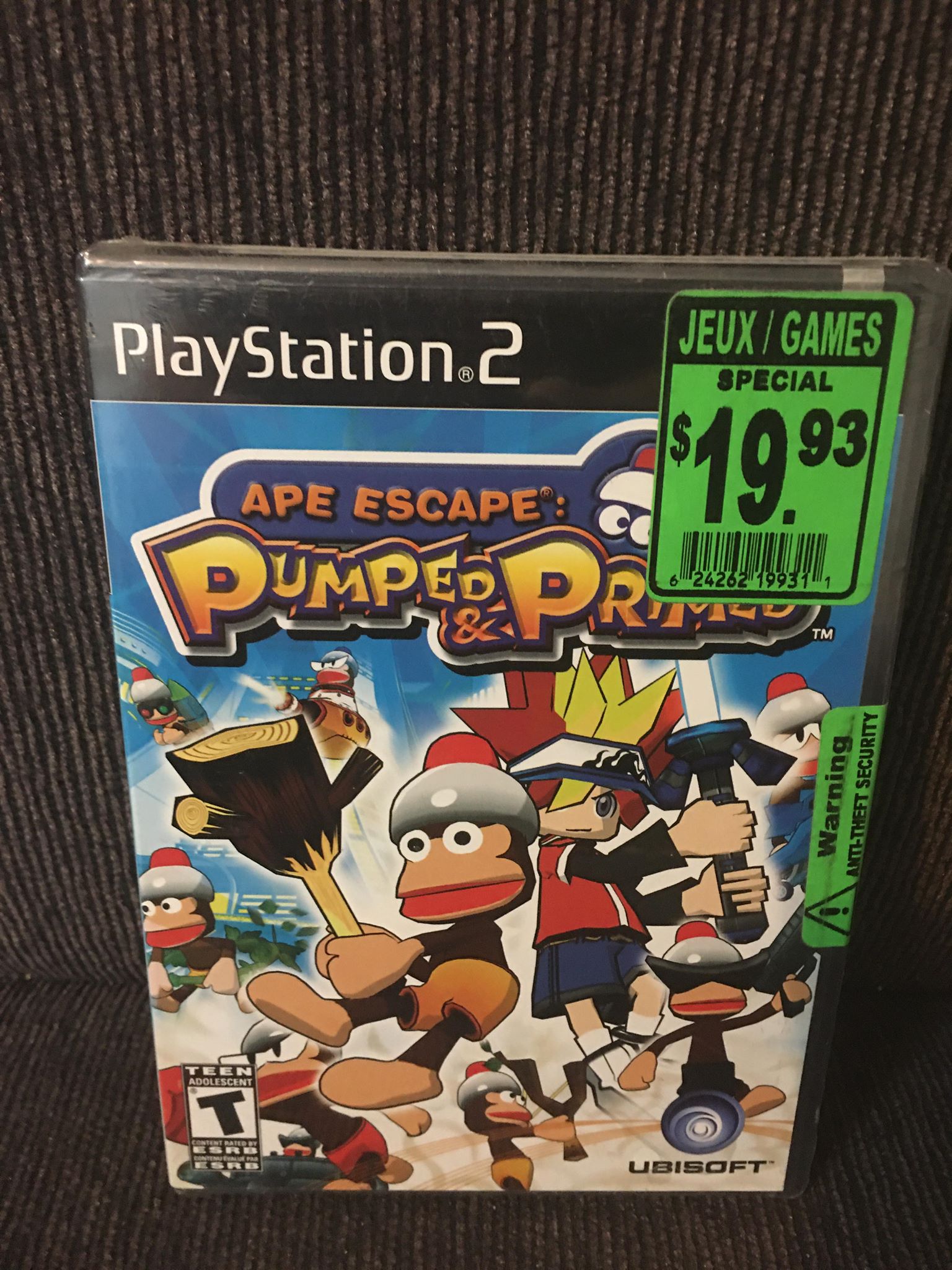 ape escape pumped and primed BRAND NEW