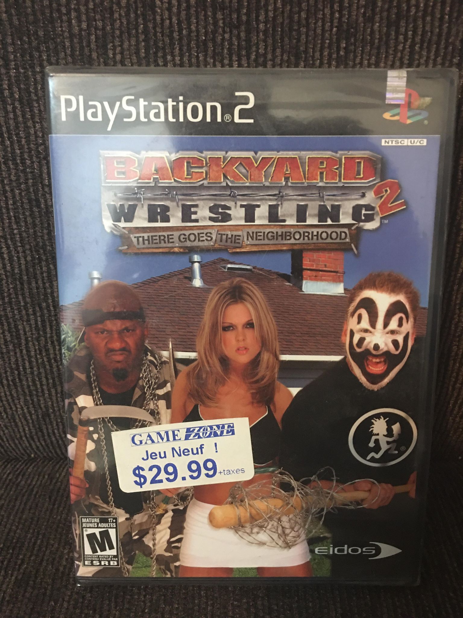 backyard wrestling 2 BRAND NEW