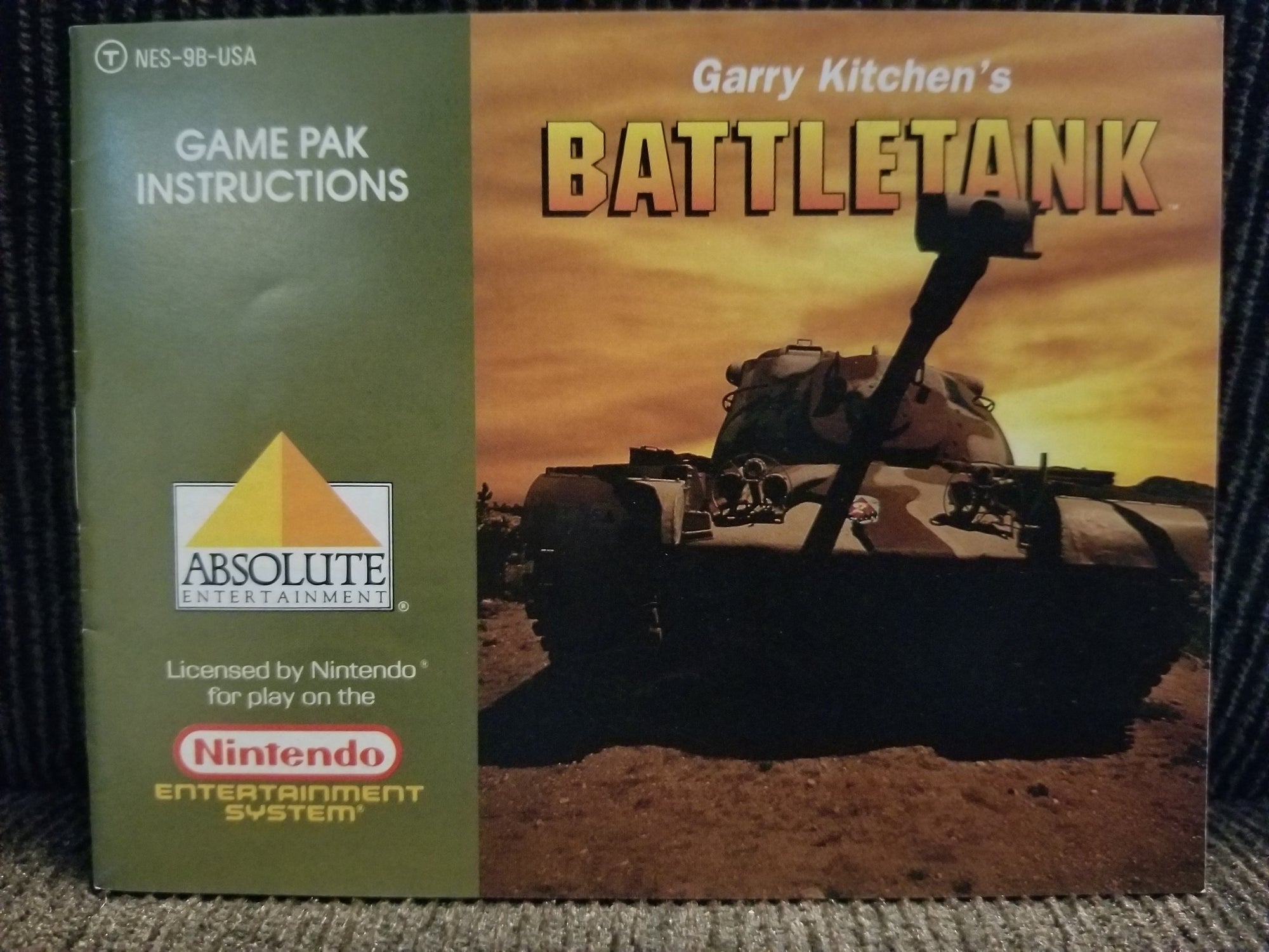 battletank (NES manual)