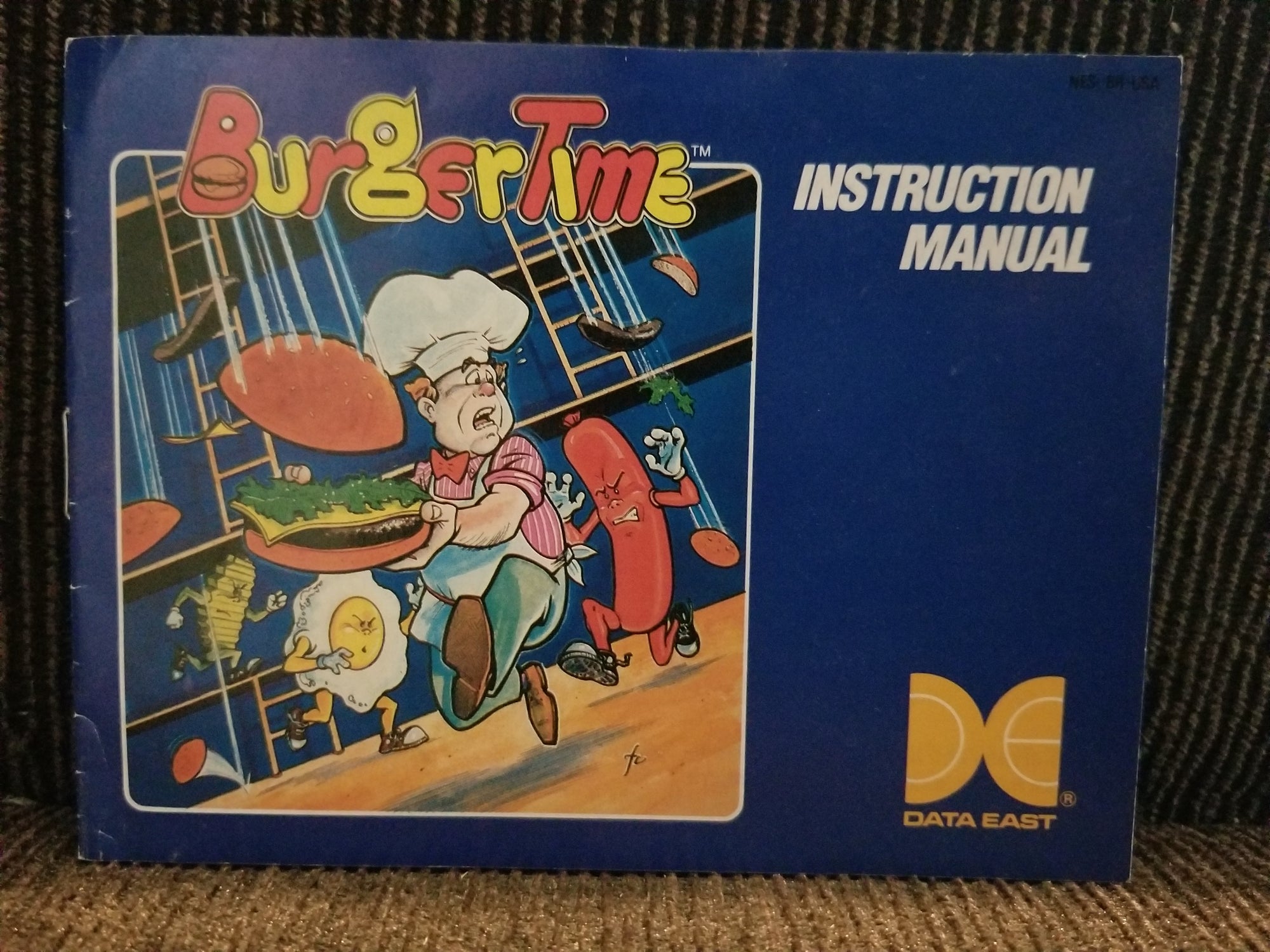 Burger Time (NES manual)