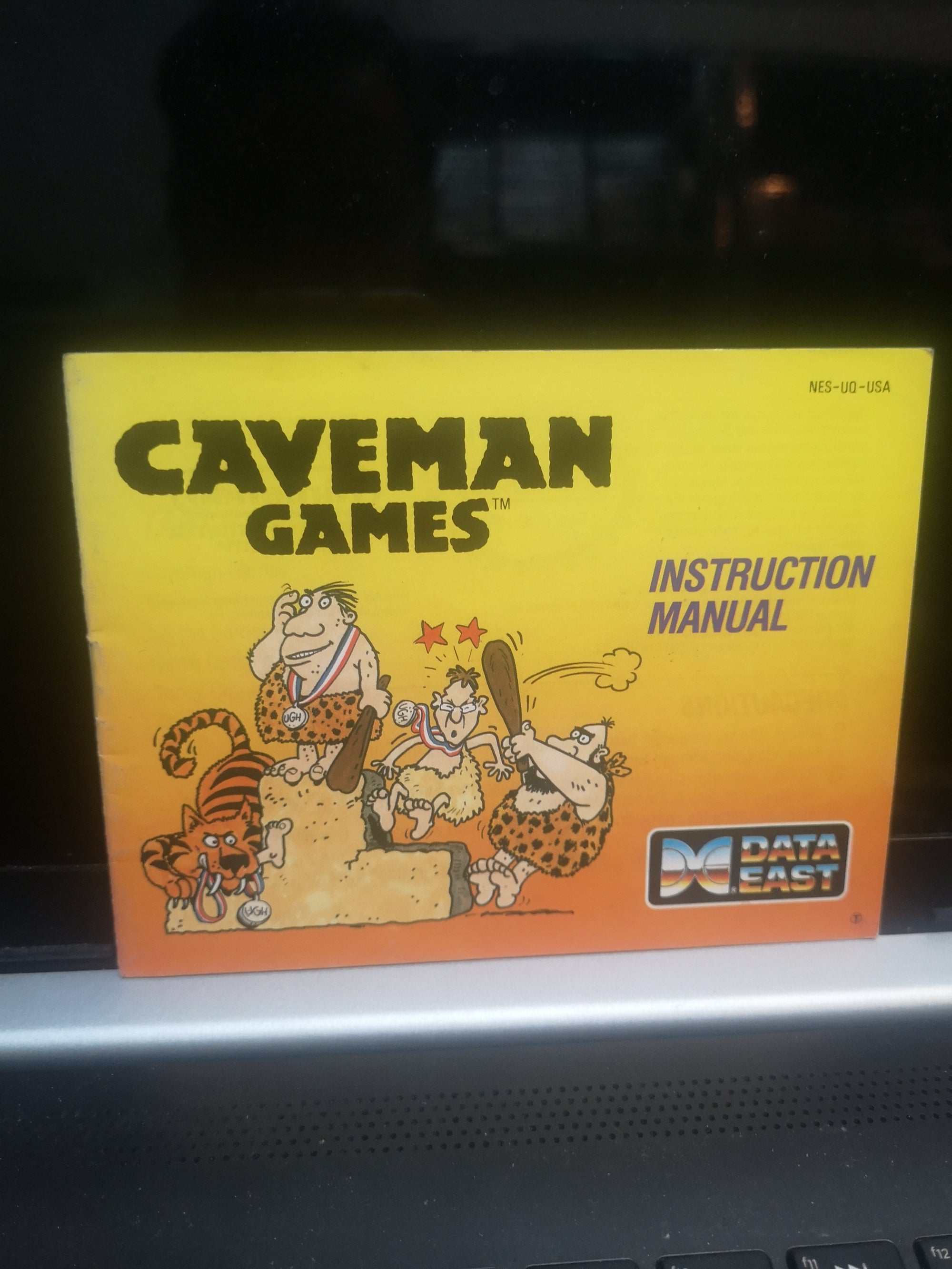 caveman games (NES manual)