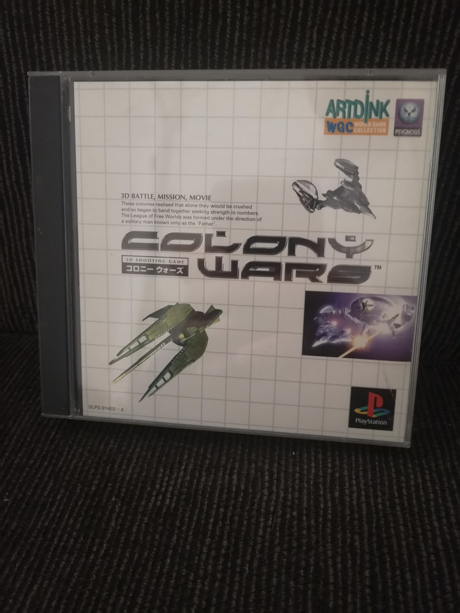 Colony Wars Cib Japan Import