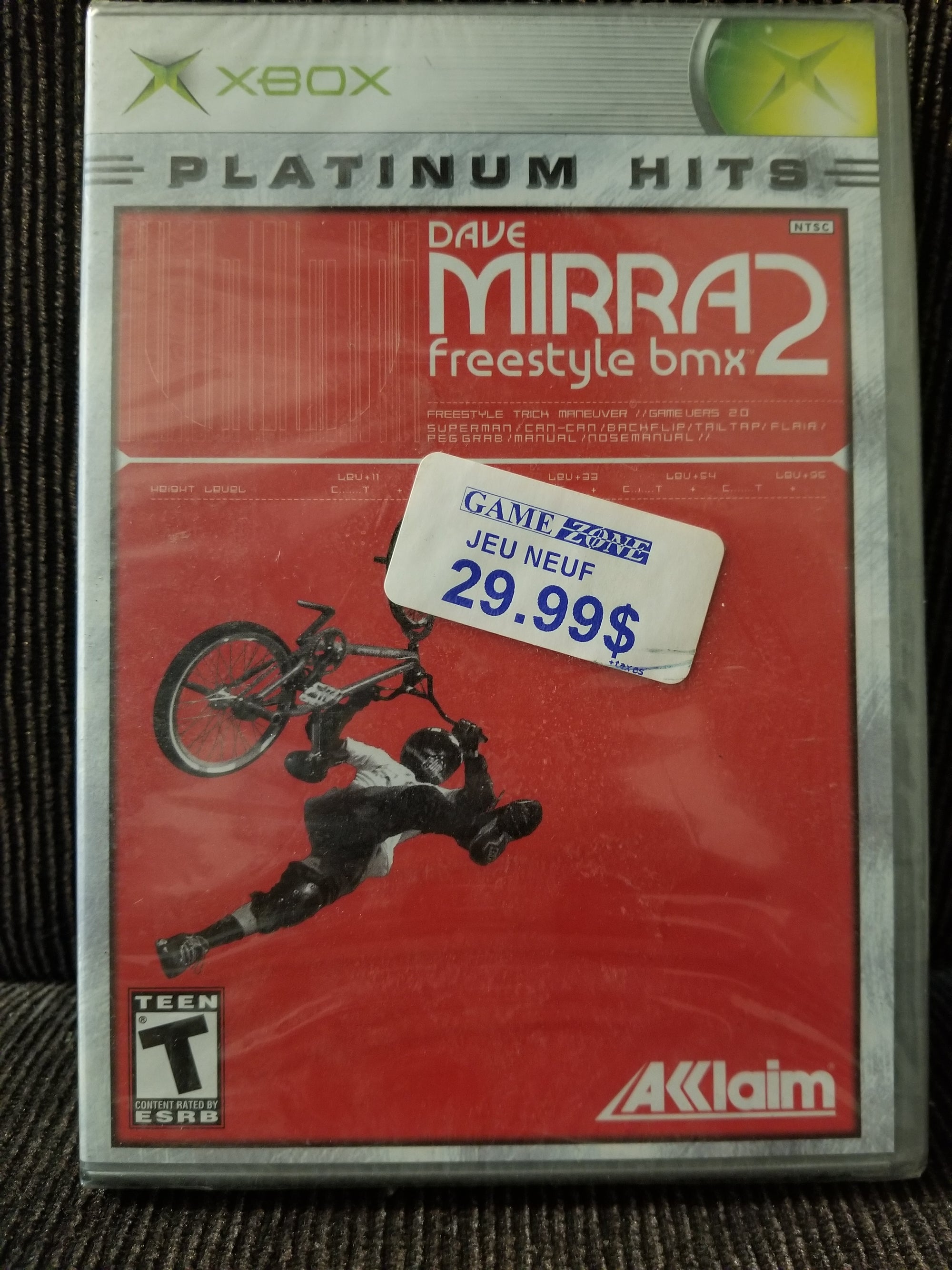 dave mirra 2 freestyle BMX NEW SEALED PH